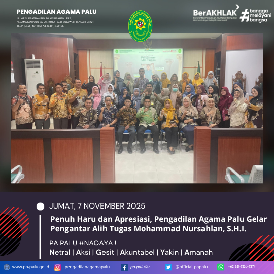 Pengantar Alih Tugas Pak Sahlan 2