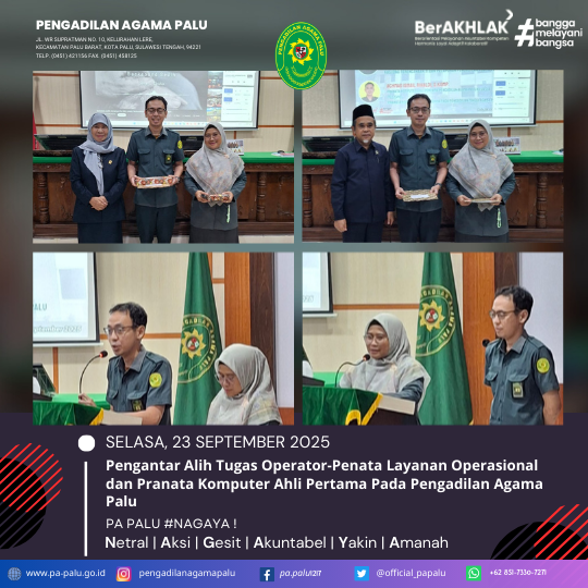 Penandatanganan MoU Antara Pengadilan Agama Palu dan Universitas Tadulako Palu 3