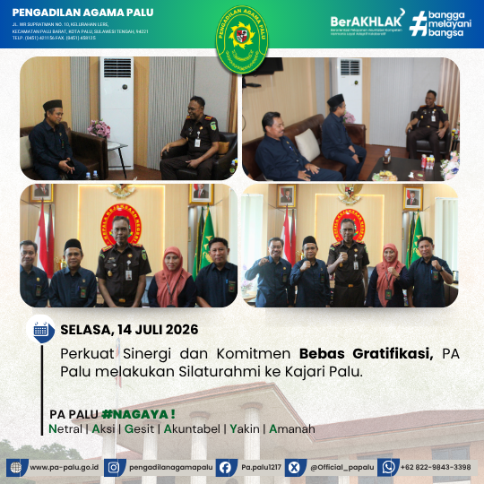 Kunjungan Kejaksaan Negeri Palu 2